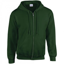 Load image into Gallery viewer, Gildan Heavy Blend™ full zip Hooded Sweatshirt