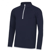Load image into Gallery viewer, AWDIS Just Cool 1/2 Zip Gym Sweatshirt