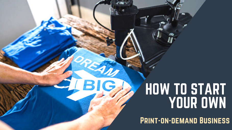 Why use a POD - Print on Demand Service like ours?